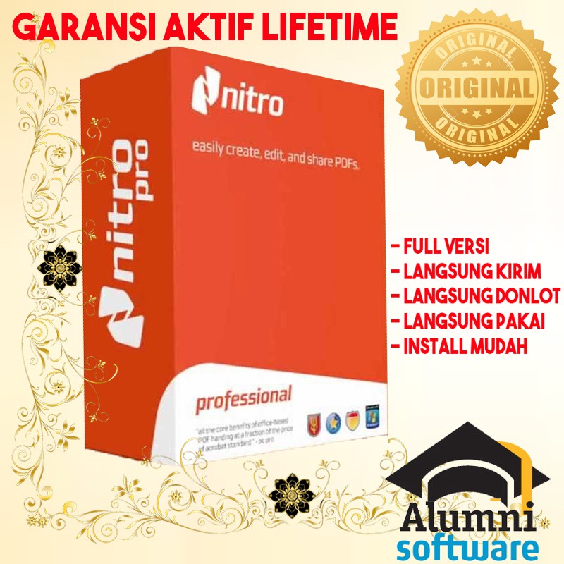 [FULL VERSION] Nitro Pro 13 PDF Read Edit LIFETIME - GARANSI AKTIVASI