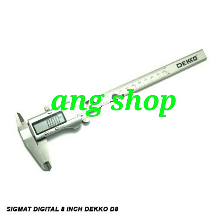 

Dekko Caliper 6 Inch Digital Jangka Sorong Digital 150 Mm Sigmat 15 Cm