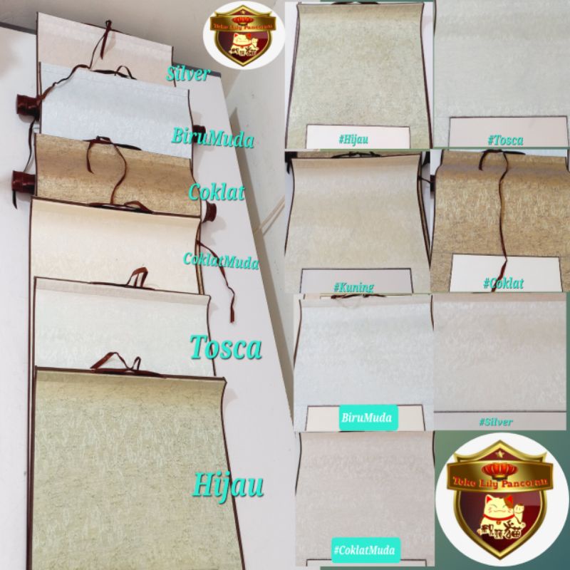 

Scroll Kaligrafi / Kertas Kaligrafi Gulungan / Gua Zhou Kaligrafi
