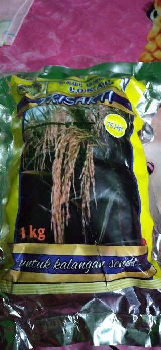 Benih Padi Trisakti 75hst Kemasan 1 Kg