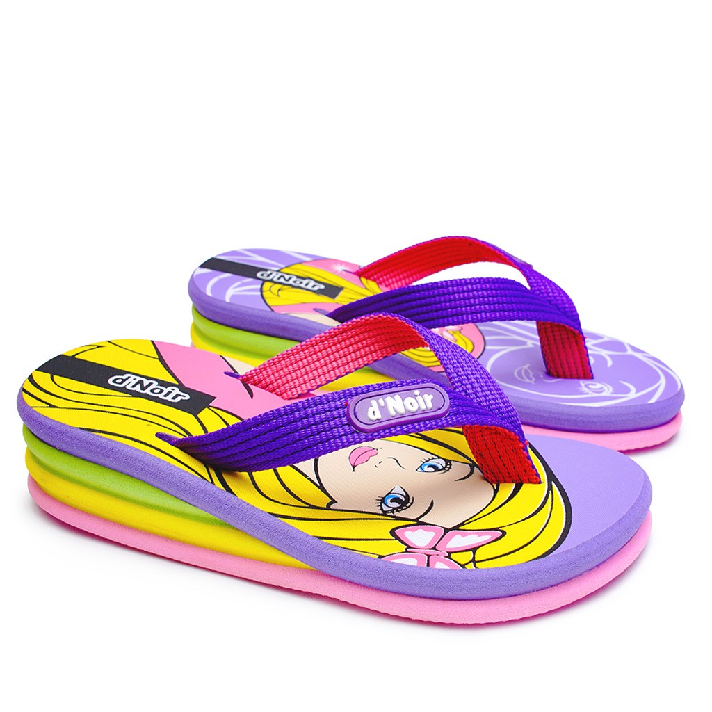 DNOIR Sandal Anak Perempuan LAPIS BARBIE