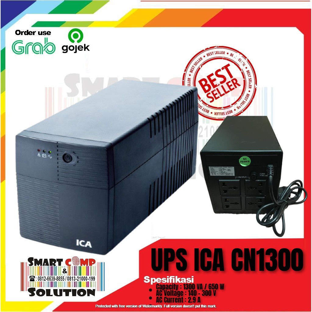 UPS ICA CN1300 / CN-1300 / CN 1300 - 1300va 650watt / 650W