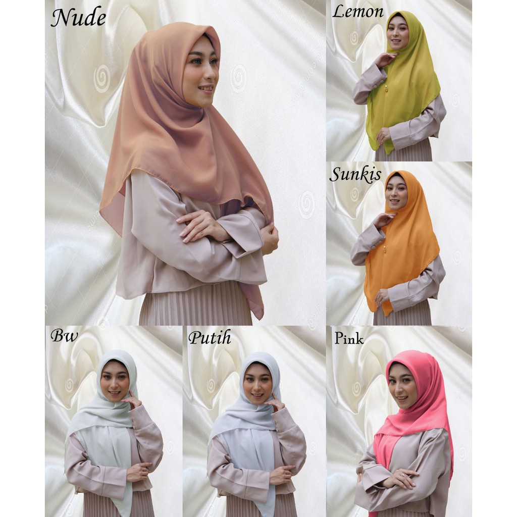 Kerudung BELLA SQUARE PART 2 HIJAB POLYCOTTON JILBAB Segi empat hijab