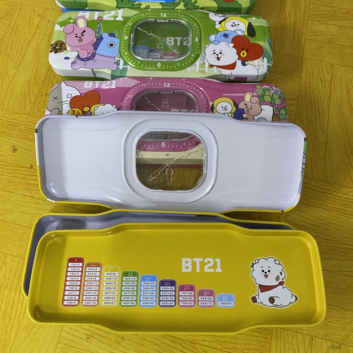 

Cuci Gudang Kotak Pensil Motif Bt21 Bahan Kaleng Bergaransi