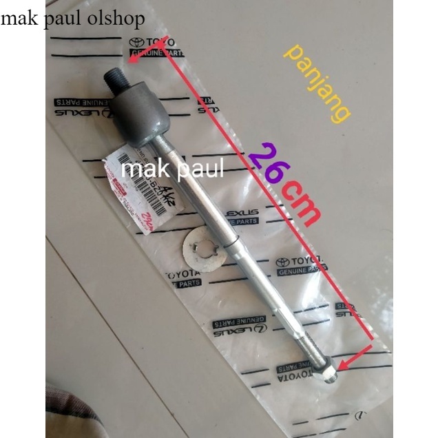 rack end long tirot tie rod NEW VIOS YARIS 2007 2008 2009 2010 2011 2012 ORIGINL hrg 1pc