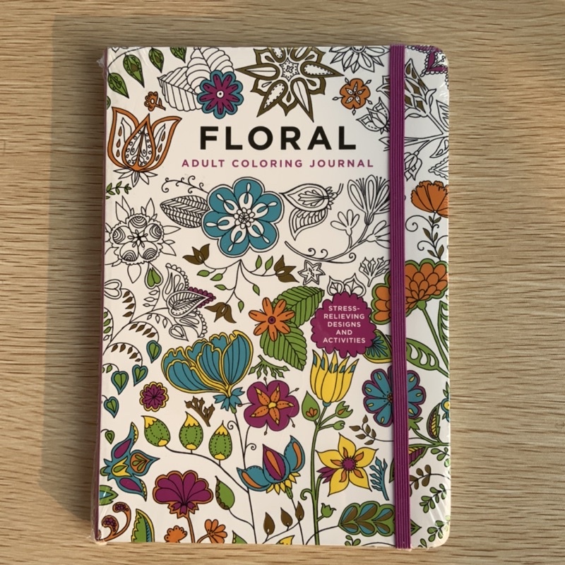 

Floral Coloring Journal Book - Import Book