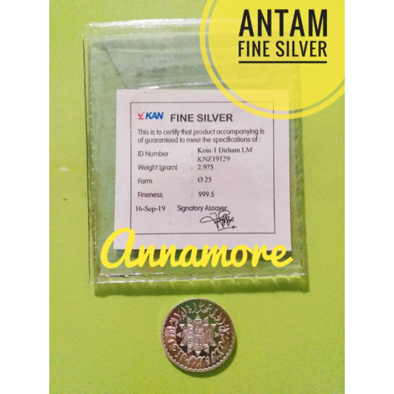 Model One Dirham 2.975 Antam