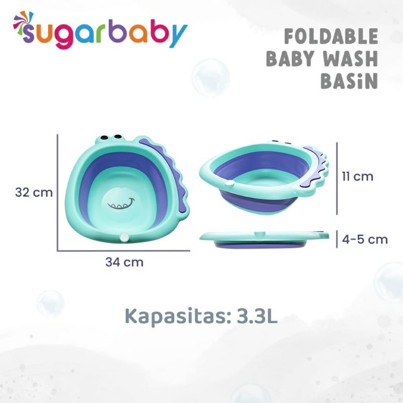 Sugarbaby Foldable Baby Wash Basin/Baskom Lipat Bayi/Ember Lipat Multifungsi Sugarbaby FoldableSugarbaby Foldable Baby Wash Basin basin Baskom Lipat Bayi/Ember Lipat Multifungsi SugarBaby NEW Foldable Basin / Baskom Lipat / Ember Lipat Multifungsi Sugar B