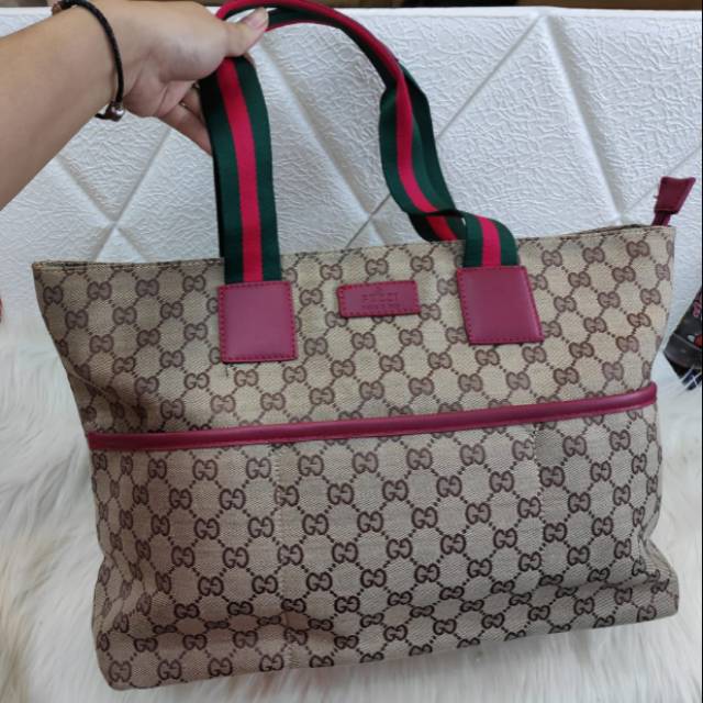 Gucci tote kanvas 40cm