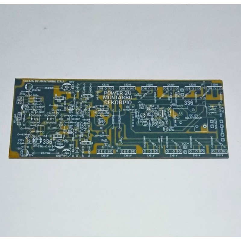 PCB Montarbo 2U Plus Line Final dan Protector Type 336
