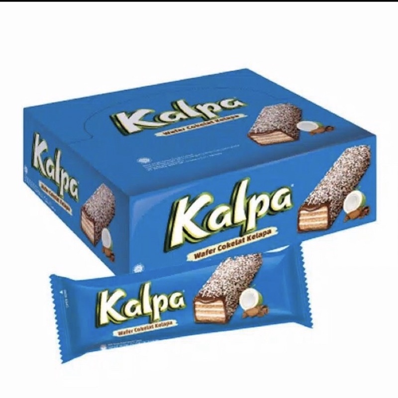 

Kalpa Wafer Cokelat Kelapa isi 12 x 24gr / KALPA WAFER COKELAT MURAH SOLO / snack kalpa / kalpa cokelat murah / kalpa murah solo