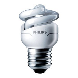 PHILIPS Tornado 5W WW | Lampu spiral hemat energy warna Kuning | E27