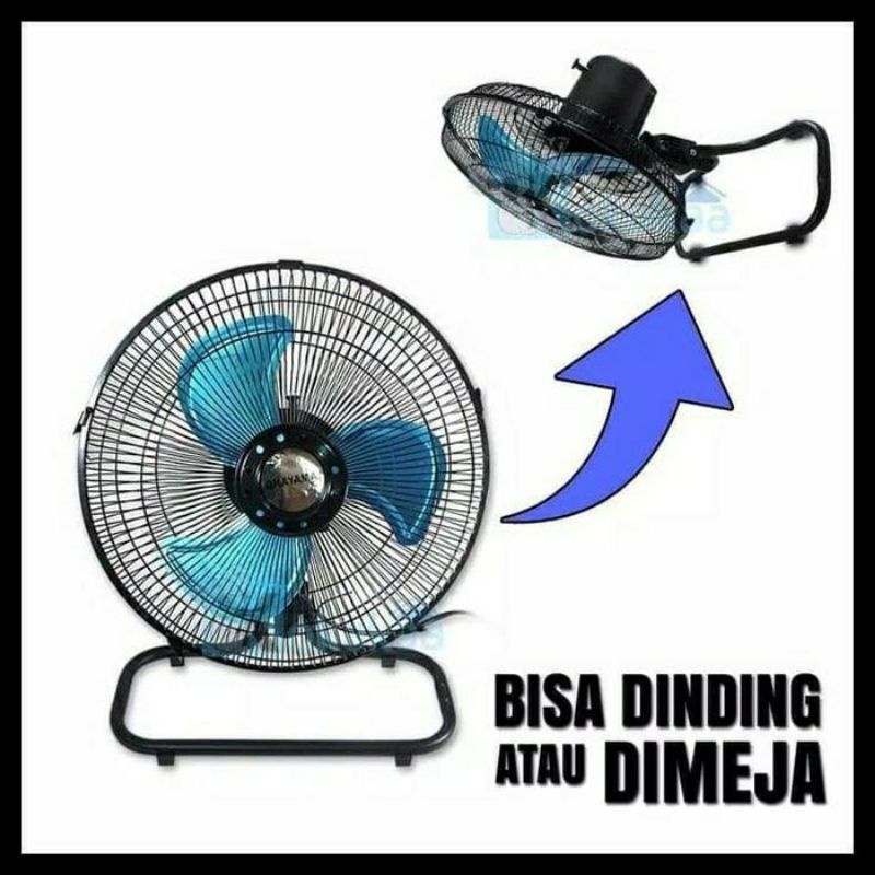 Advance 12&quot; inch Kipas Angin 2in1 Dinding Vertikal