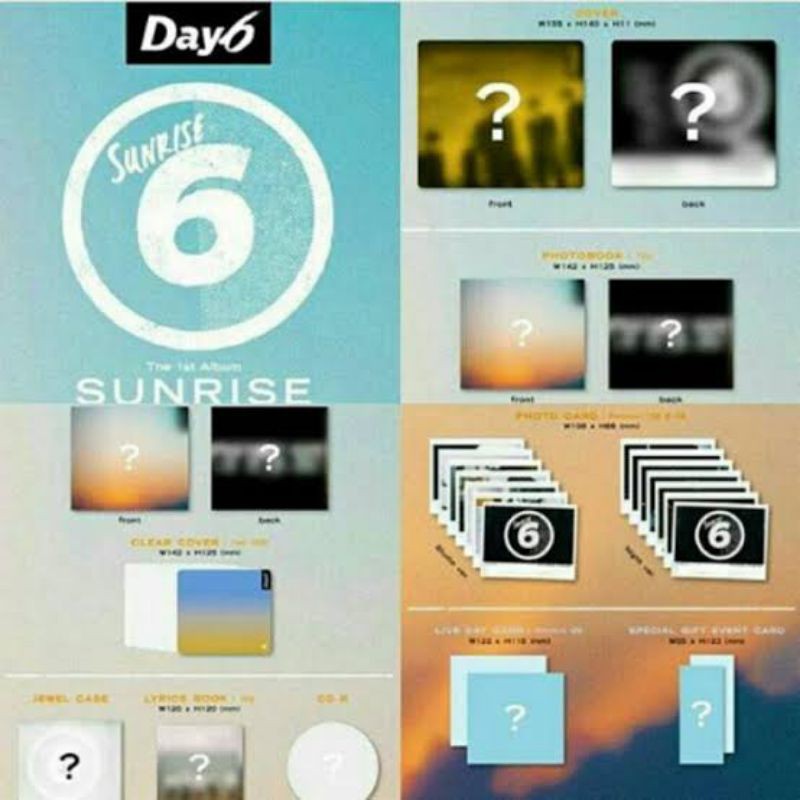 DAY6 - Album Vol.1 [SUNRISE]