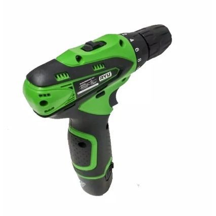 Mesin Bor Obeng Baterai RYU RCD 12V CORDLESS Drill 12 Volt  RCD12V-1