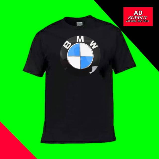 Kaos Distro Kaos Pria Kaos Karakter Mobil BMW Logo