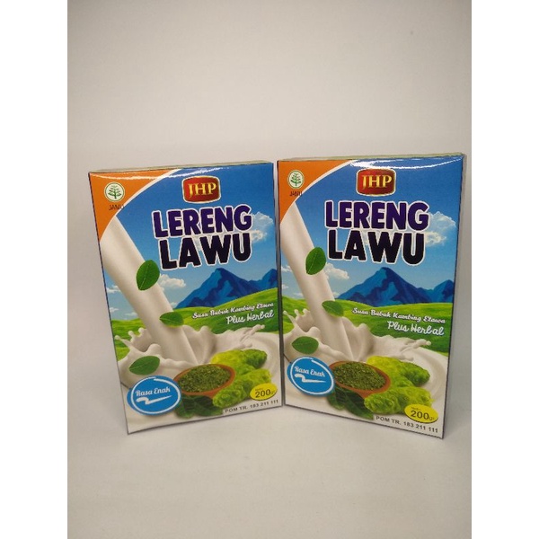 JHP Lereng Lawu 200G Susu kambing etawa lereng lawu + herbal