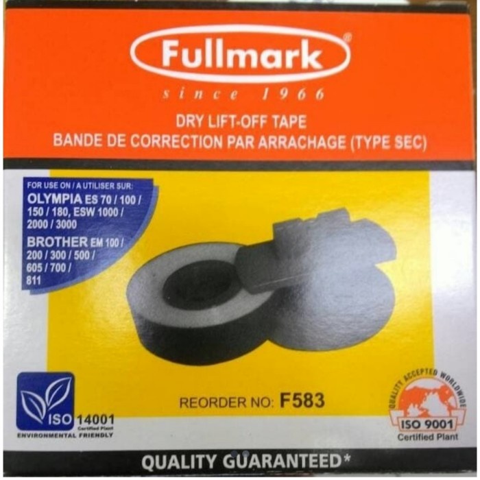

Penghapus Pita Mesin Tik Fullmark Lift Off Correction Tape Fullmark
