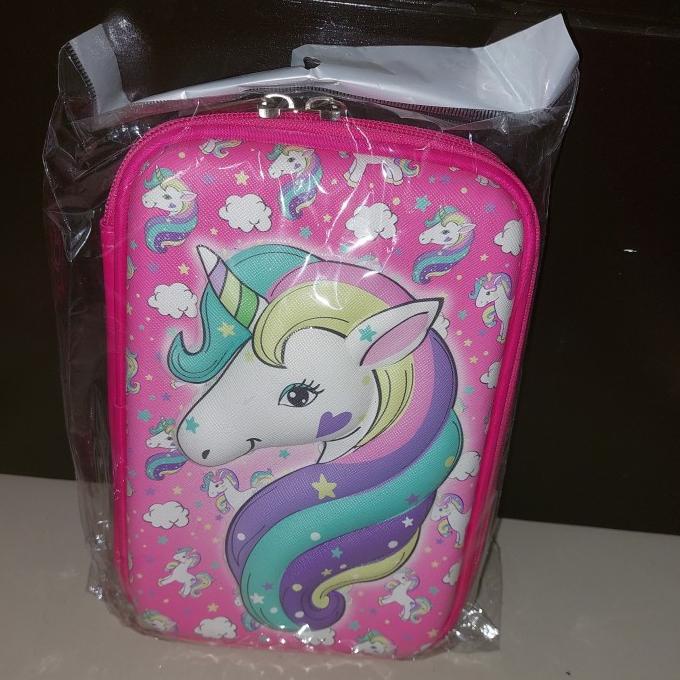 

Office & Stationery | Alat Tulis | Tempat Pensil/Pencil Case/Hardcase/Hardtop Pencil Case/Unicorn Case | Best Seller