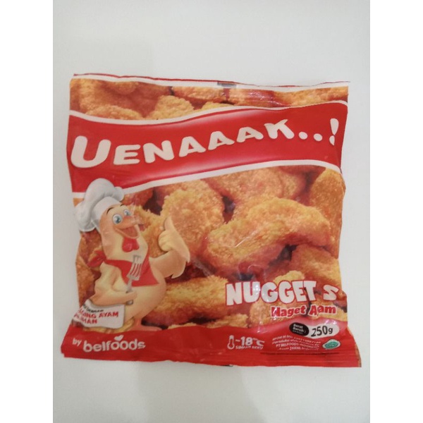 

Belfoods Nugget S Uenaaak 250gram