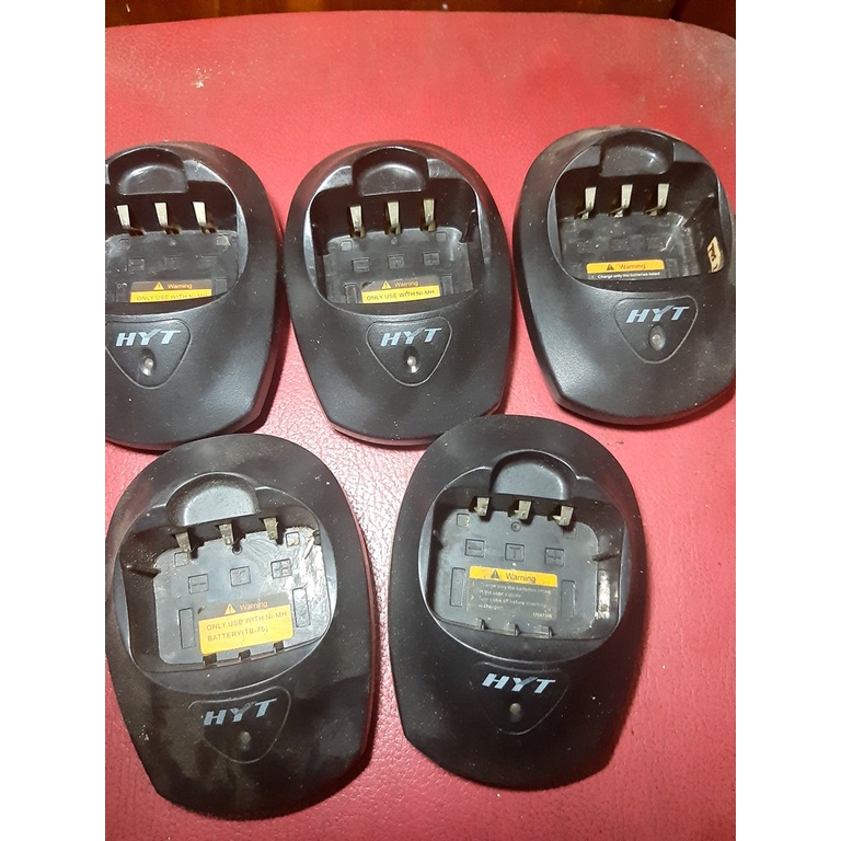 Mangkok Charger HT HYT TC 600 Charger Desktop Ht Hyt Tc600 Ori Second  Normal Tanpa Adaptor 9volt