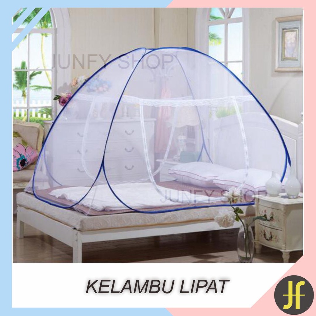 Jf -Kelambu Lipat / Kelambu Canopy / Kelambu Anti Nyamuk / Kelambu Anti Nyamuk