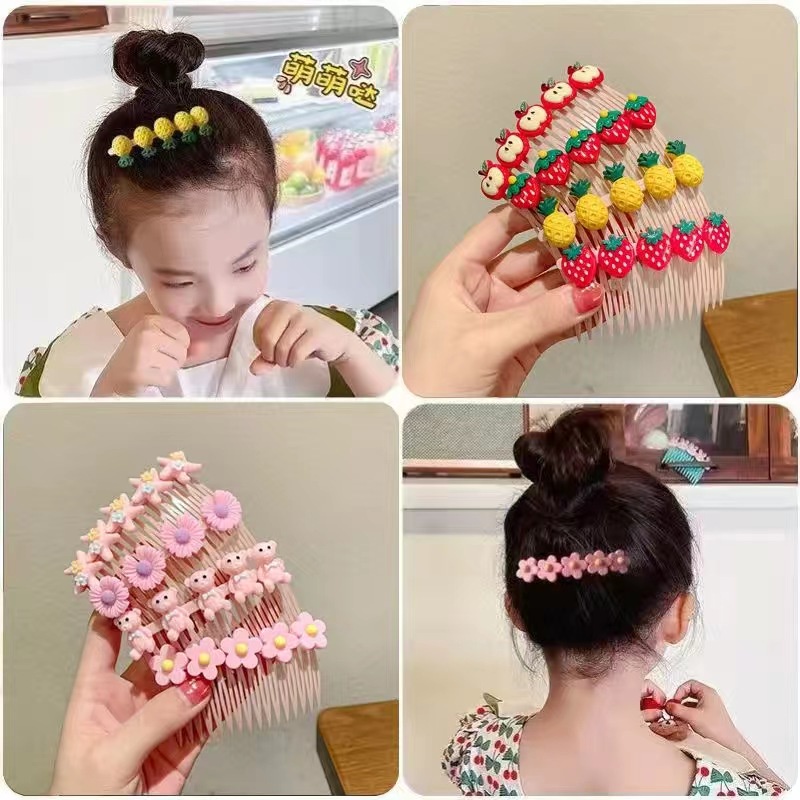 cod★ready★ Sirkam Rambut Anak Motif Kartun Gaya Korea Impor globallagilaku