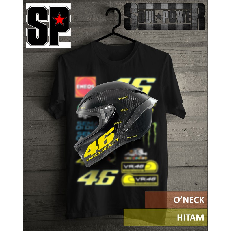 KAOS 3D DISTRO SATUAN MOTOGP VALENTINO ROSSI HERMET ORIGINAL SOULPOWERSTYLE