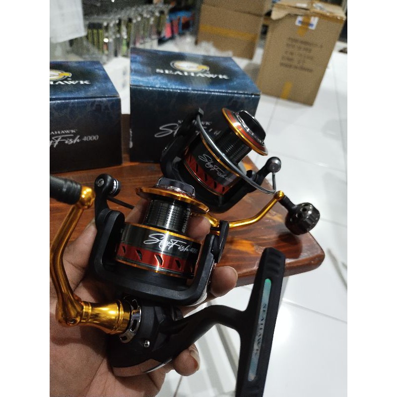 reel spining seahawk skyfish power handle 4000 6000