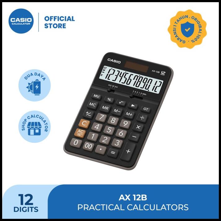 

Casio Value Series Calculator Ax-12B