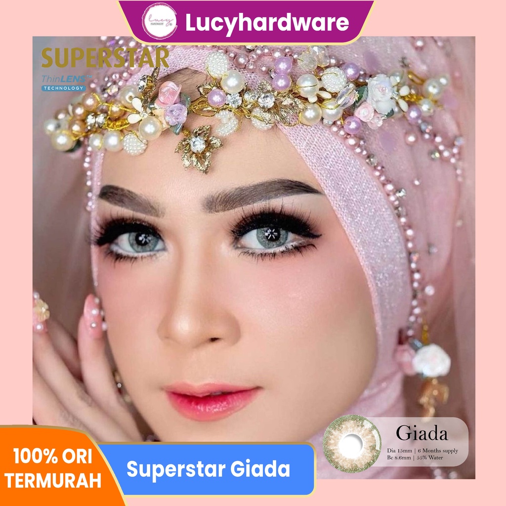 Superstar Giada softlens warna bulanan