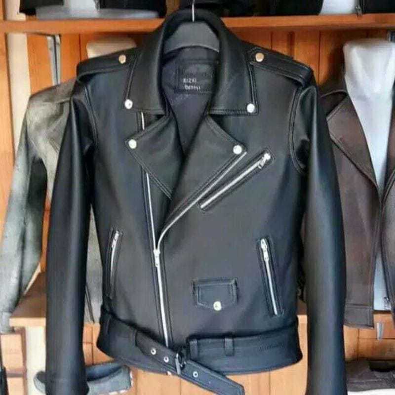 JAKET KULIT DOMBA | JAKET MOTOR | JAKET KLASIK