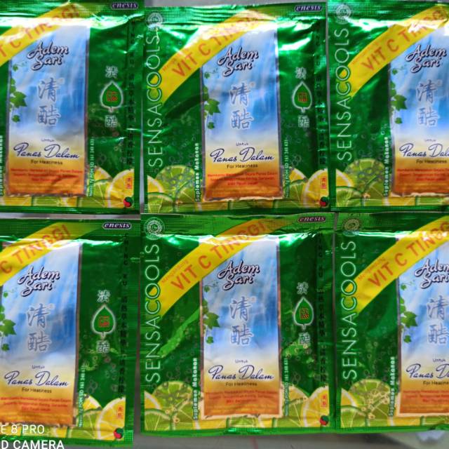 

6 buah adem sari sac kemasan 7gr untuk panas dalam