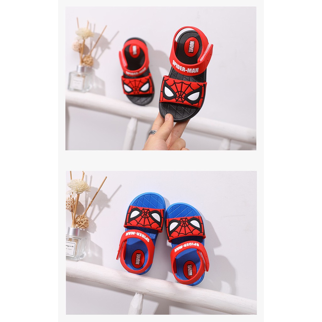 SANDAL SENDAL JEPIT NON-SLIP ANAK LAKI-LAKI DISNEY MARVEL INDOOR DAN OUTDOOR VL