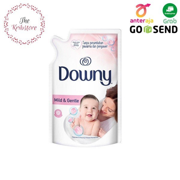 DOWNY Mild & Gentle Baby Softener Pelembut Pakaian Bayi 680 ml