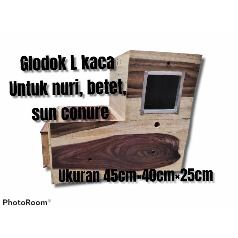 Glodok Falk Sunconure Nuri betet Bentuk L Pintu Kaca Glodok Parkit Australia