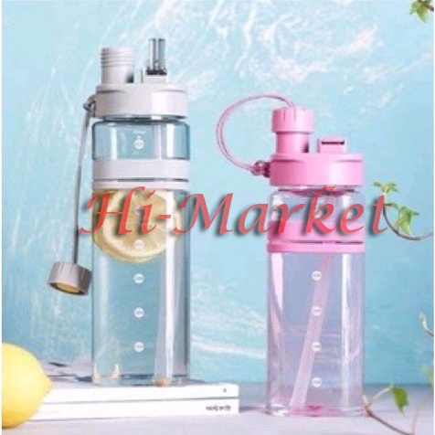 BOTOL MINUM TALI 600ML / BOTOL MINUM SEDOTAN