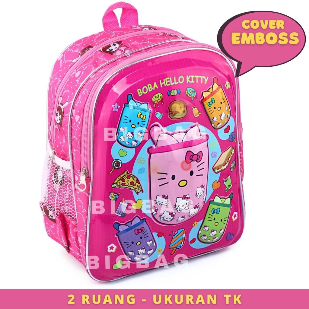 RANSEL EMBOSS - RANSEL TIMBUL RANSEL BOBA TK - RANSEL BOBA LUCU - RANSEL BOBBA - TAS BOBA - RANSEL ANAK - RANSEL SEKOLAH ANAK