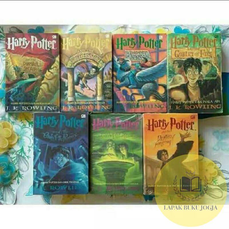 Jual HARRY POTTER JILID 1-7 (BAHASA INDONESIA DAN BAHASA INGGRIS ...