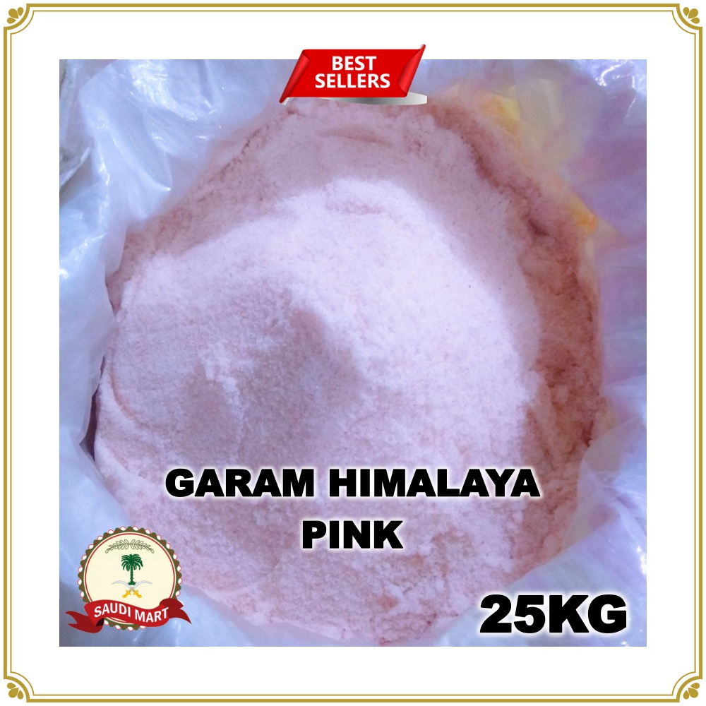 

GARAM HIMALAYA PINK/HIMALAYA NATURAL PINK SALT 25KG