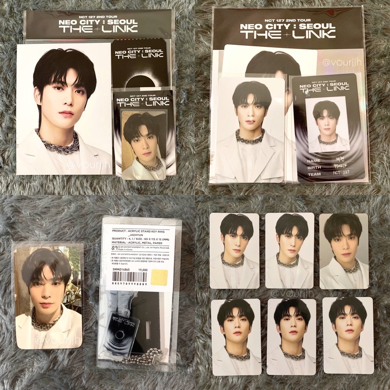 MD Merch Konser NCT 127 Fortune Card Selca AR Ticket Acrylic Deco Jaehyun