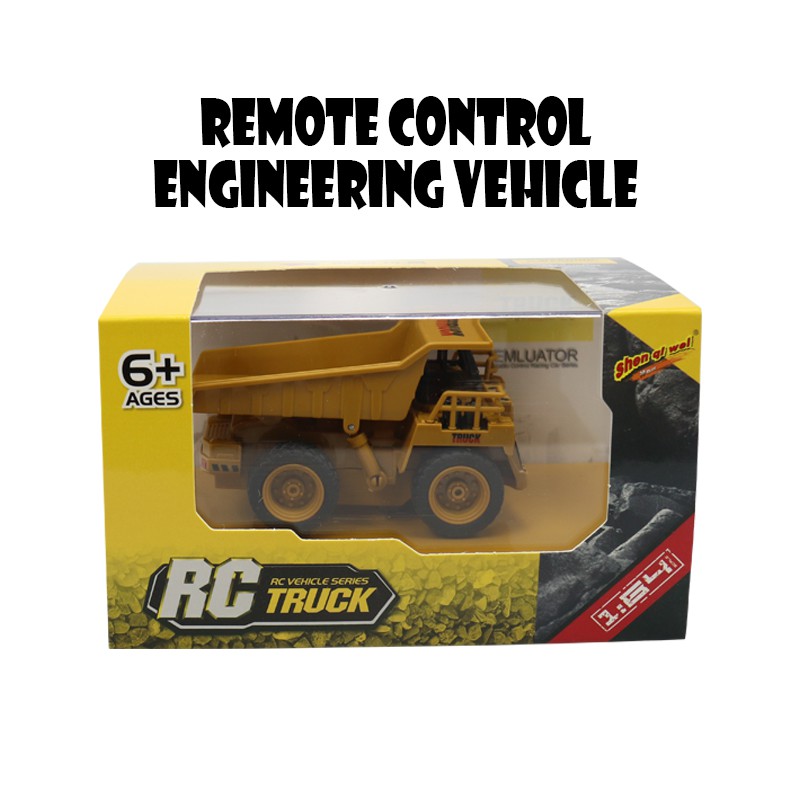 Mainan Anak Remote Control Mobil Mainan Teknik Termasuk Excavator /Crane / Dump Truck Remote Control