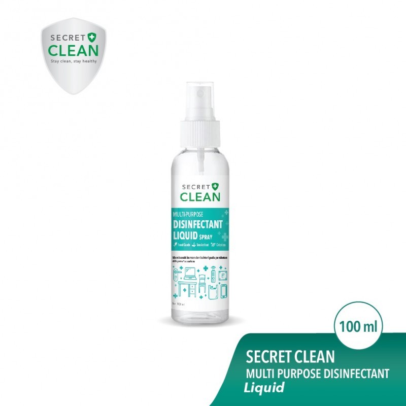 Secret Clean Disinfectant Liquid spray food grade