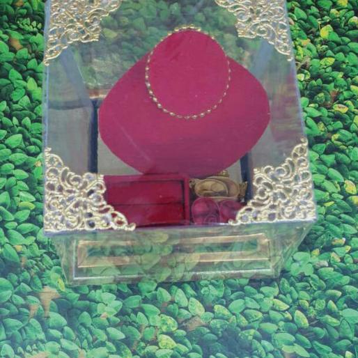 

AKSESORIS PERNIKAHAN KOTAK MAHAR MINI KALUNG + CINCIN PERLENGKAPAN PESTA CRAFT