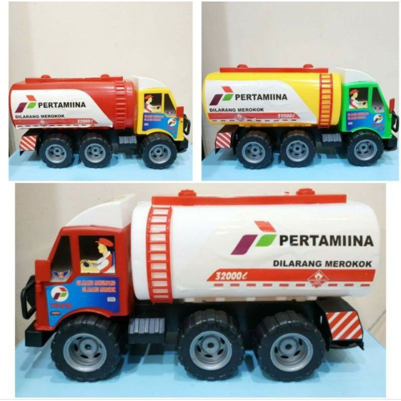 Mobil Tangki Anak Besar Bensin Pertamina Truck Tangki Pertamina Jumbo72