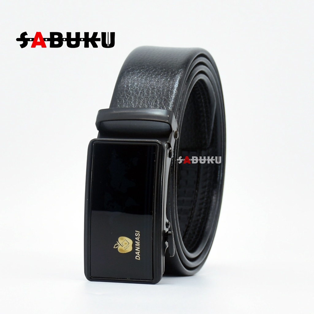 Ikat Pinggang Pria Import Model Rel  Automatic Gesper Pria Sabuk Pria - 040