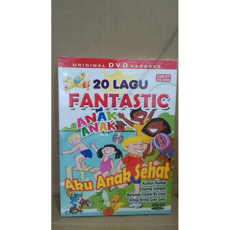 DVD ORIGINAL 20 LAGU FANTASTIC ANAK-ANAK AKU ANAK SEHAT