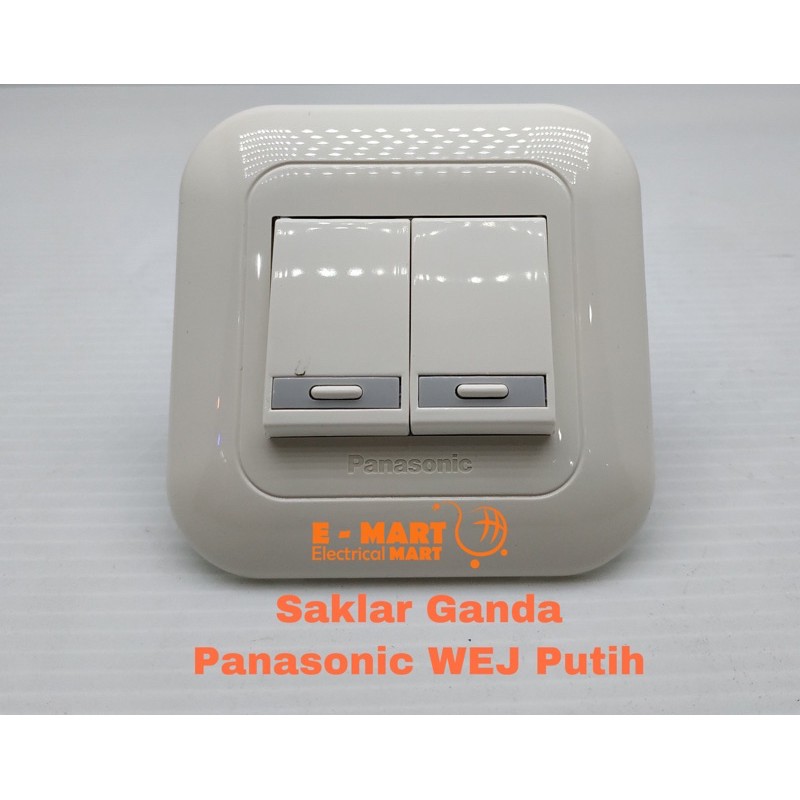 Panasonic Saklar Ganda / Saklar Seri / Saklar Double WEJ GROSIR