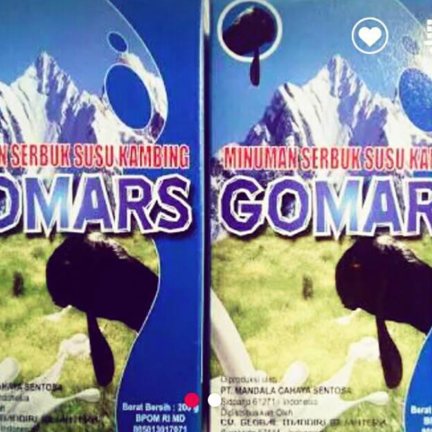 

Susu kambing gomars 220 grm