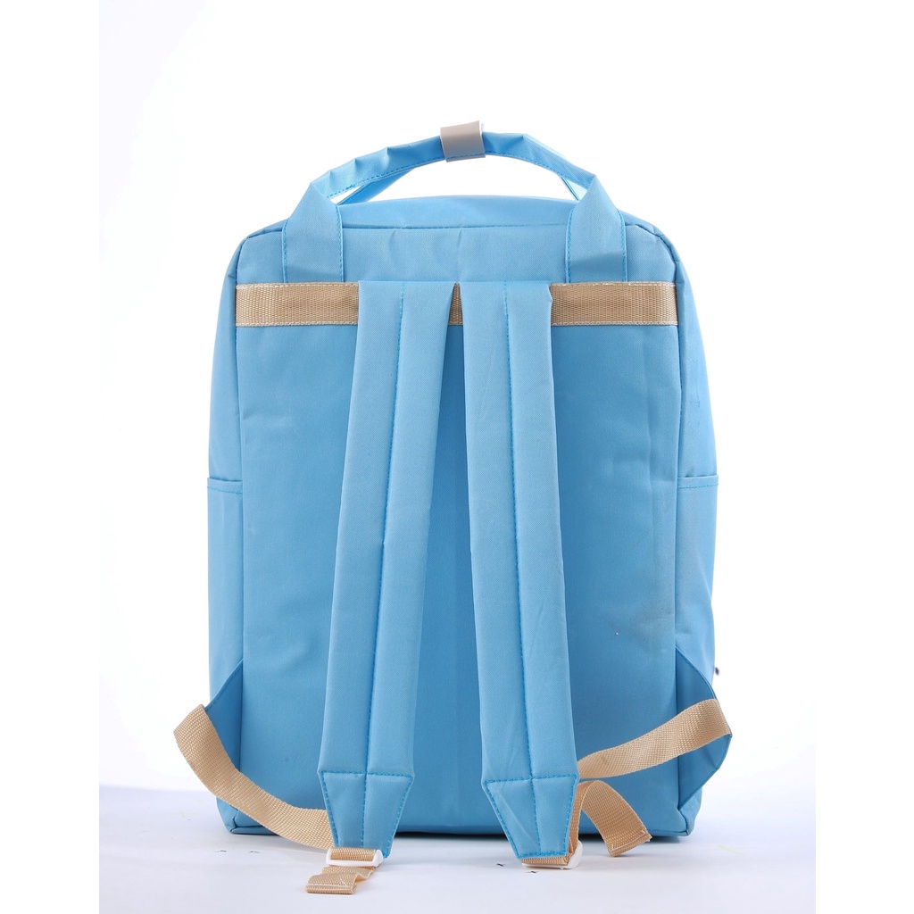 tas anak perempuan lucu unik cantik / tas sekolah sd smp sma / tas ransel anak cewek backpack biru muda